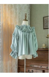 Faeries Daffodil Small Sugar Bow 1.0 Blouse(Reservation/4 Colours/Full Payment Without Shipping)